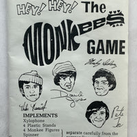 The Monkees Game - 1967 - Transogram - Very Good Condition