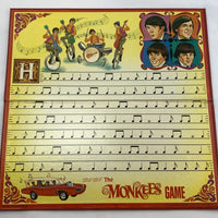 The Monkees Game - 1967 - Transogram - Very Good Condition