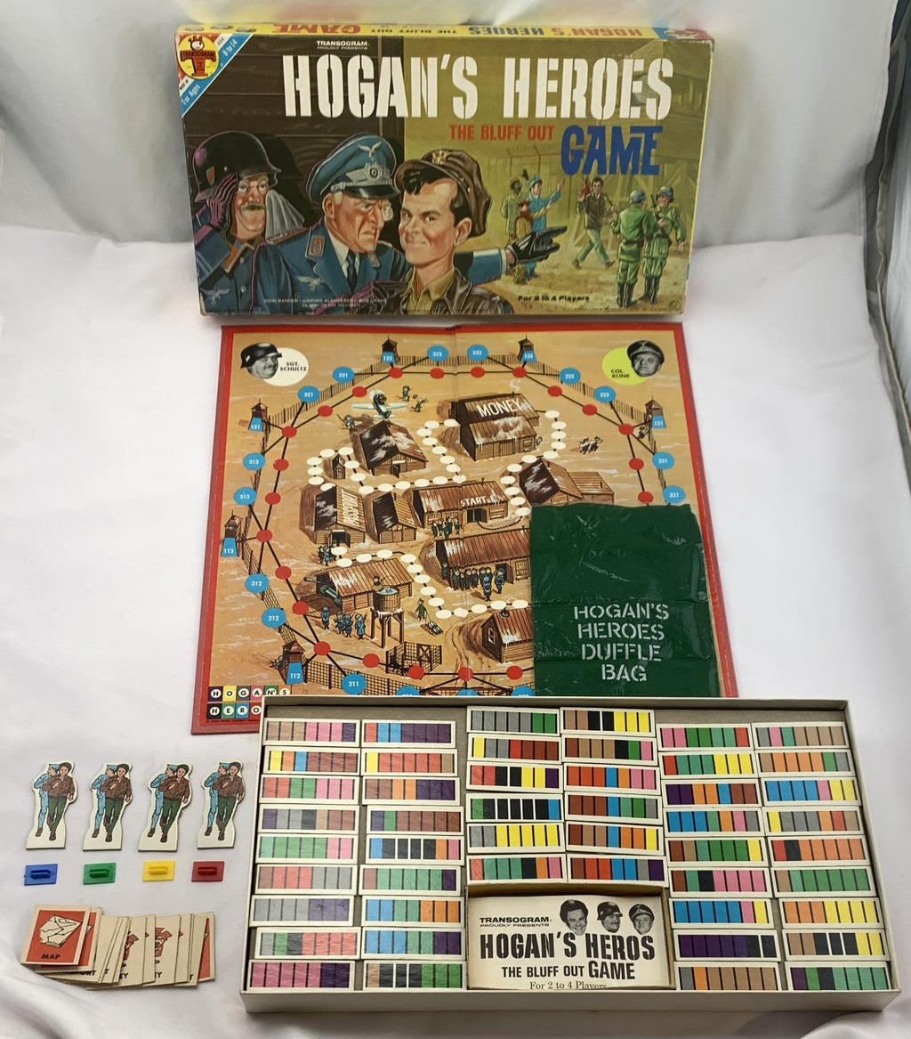 Hogan's Heroes Game - 1967 - Transogram - Very Good Condition