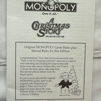 A Christmas Story Monopoly Game - USAopoly - Great Condition
