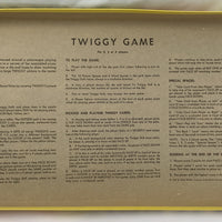 Twiggy Board Game - 1967 - Milton Bradley - Great Condition