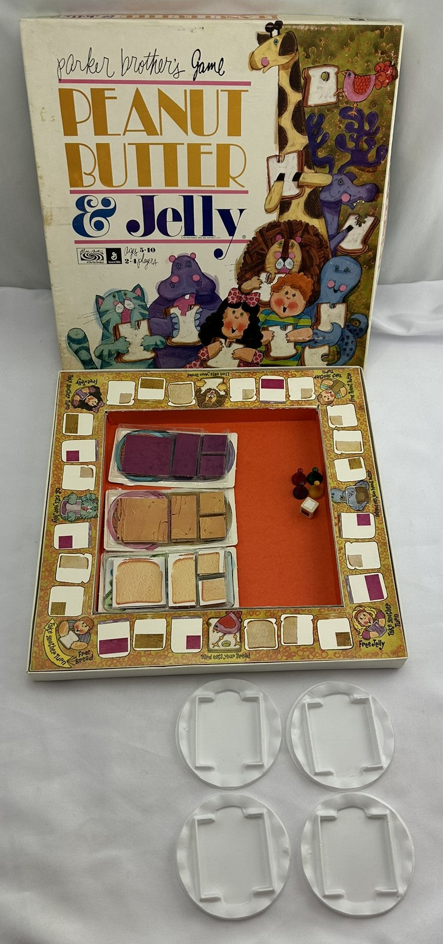 Peanut Butter & Jelly Game - 1971 - Parker Brothers - Great Condition