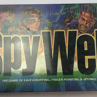 Spy Web Board Game - 1997 - Parker Brothers - New