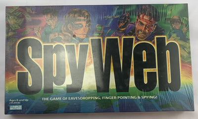 Spy Web Board Game - 1997 - Parker Brothers - New/Sealed