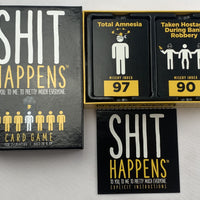 Shit Happens Card Game - 2016 - Great Condition