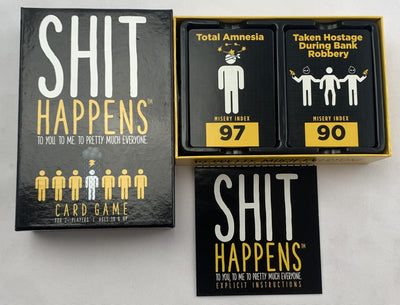 Shit Happens Card Game - 2016 - Great Condition