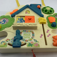 Crib Busy Box Musical Activity Center with Straps - 1985 - Fisher Price - Great Condition