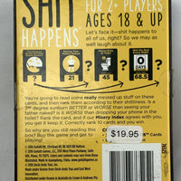 Shit Happens Card Game - 2016 - Great Condition