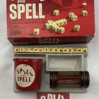 Spill and Spell Game - 1966 - Parker Brothers - Good Condition