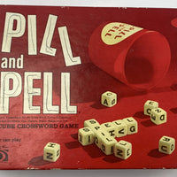 Spill and Spell Game - 1966 - Parker Brothers - Good Condition