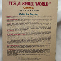 Its a Small World Game - 1967 - Parker Brothers - Great Condition