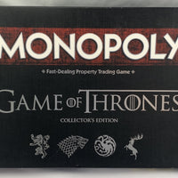 Game of Thrones Monopoly Game - USAopoly - Great Condition