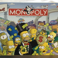 Simpson's Monopoly Game - 2001 - USAopoly - New Old Stock