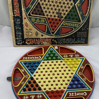 2 in 1 Chinese Checkers and Checkers - Ohio Art - Good Condition