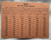 Finance and Fortune Game - 1936 - Parker Brothers - Great Condition