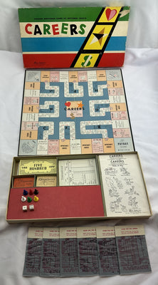 Careers Board Game - 1956 - Parker Brothers - Great Condition