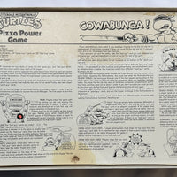 Teenage Mutant Ninja Turtles: Pizza Power Game - 1987 - RoseArt - Good Condition