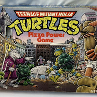 Teenage Mutant Ninja Turtles: Pizza Power Game - 1987 - RoseArt - Good Condition