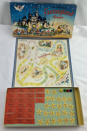 Walt Disney's Fantasyland Game - 1956 - Parker Brothers - Great Condition