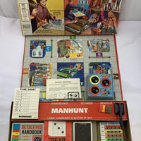 Manhunt Game - 1972 - Milton Bradley - Great Condition