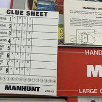 Manhunt Game - 1972 - Milton Bradley - Great Condition