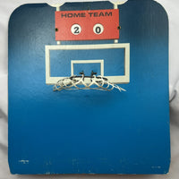 Bas-ket Game Miniature Basketball - 1966 - Cadaco - Good Condition