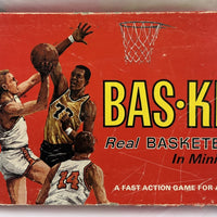 Bas-ket Game Miniature Basketball - 1966 - Cadaco - Good Condition