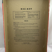 Bas-ket Game Miniature Basketball - 1966 - Cadaco - Good Condition