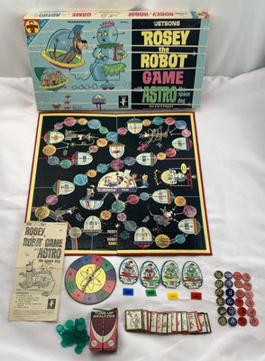Jetsons: Rosey the Robot Game - 1962 - Transogram - Very Good Condition