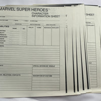 Marvel Superheroes RPG Game w/Extras - 1984 - TSR - Great Condition