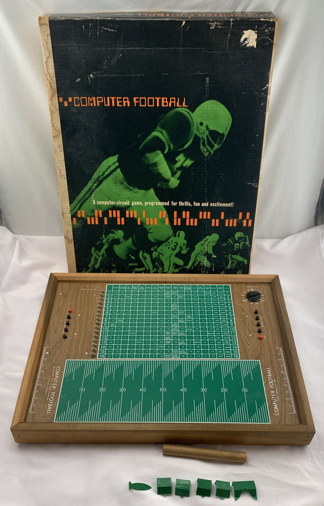First Football Computer Game Computer Football Game - 1969 - Great Condition | Mandi's Attic Toys