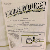 Mouse, Mouse! Get Outta My House - 1994 - Pressman - Great Condition