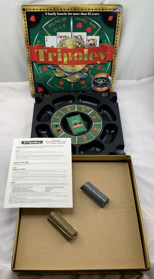 Tripoley Special Edition Collectors Tin Game - 2000 - Cadaco - Great Condition