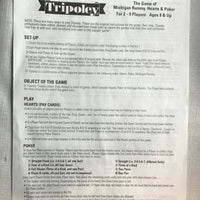 Tripoley Special Edition Collectors Tin Game - 2000 - Cadaco - Great Condition