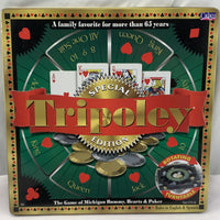 Tripoley Special Edition Collectors Tin Game - 2000 - Cadaco - Great Condition