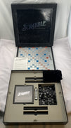 Deluxe Scrabble Turntable Game Onyx Edition - 2006 - Hasbro - Great Condition