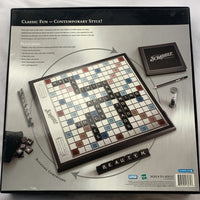Deluxe Scrabble Turntable Game Onyx Edition - 2006 - Hasbro - Great Condition