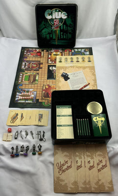 Clue Game 50th Anniversary Edition - 1998 - Parker Brothers - Great Condition