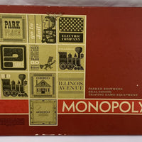 Monopoly Deluxe Game - 1961 - Parker Brothers - Great Condition