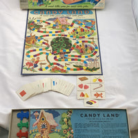 Candy Land Game - 1962 - Milton Bradley - Great Condition