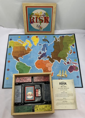 Risk Nostalgia Board Game - 2002 - Parker Brothers - Great Condition