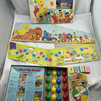 Sesame Street Great Big Parade Game - 1989 - Milton Bradley - Very Good Condition