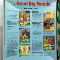 Sesame Street Great Big Parade Game - 1989 - Milton Bradley - Very Good Condition