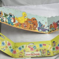 Sesame Street Great Big Parade Game - 1989 - Milton Bradley - Very Good Condition