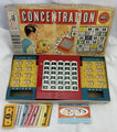 Concentration Game 1st Edition - 1959 - Milton Bradley - Good Condition
