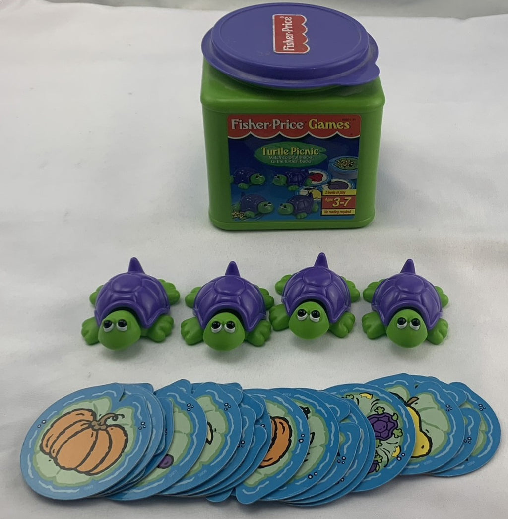 Turtle Picnic Game - 2001 - Fisher Price - Great Condition