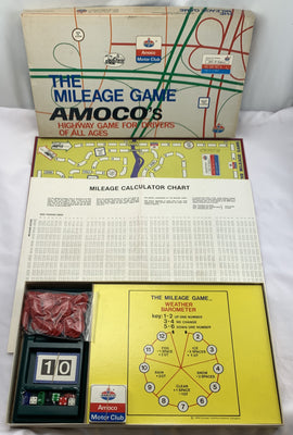 The Mileage Game - 1976 - Cadaco - Great Condition