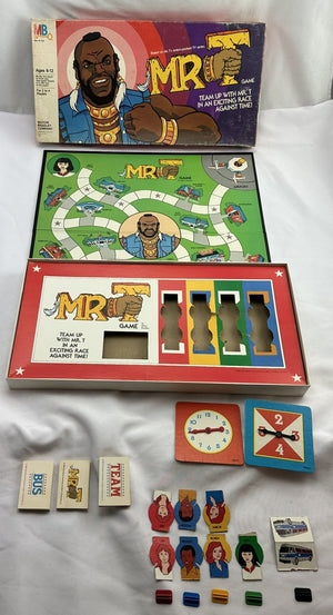 Mr. T Game - 1983 - Milton Bradley - Good Condition