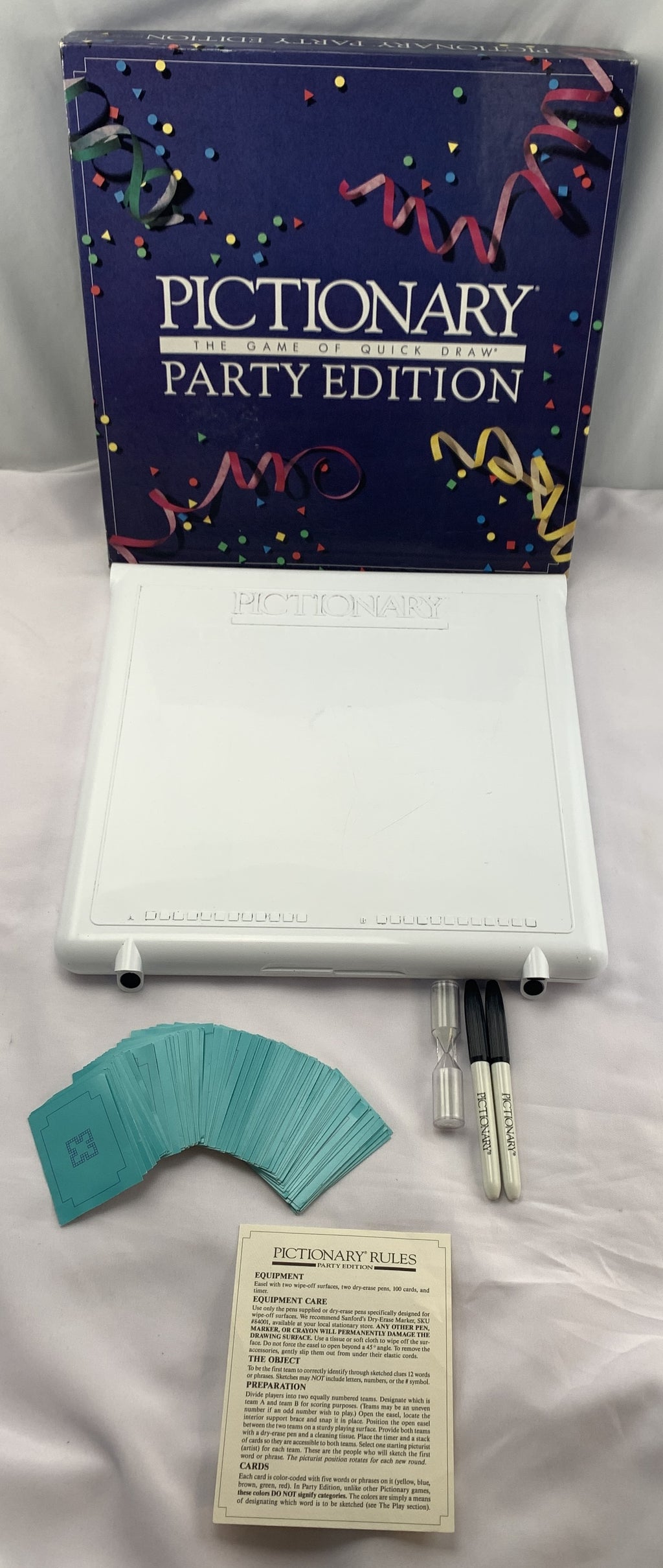Pictionary Party Game - 1989 - Great Condition