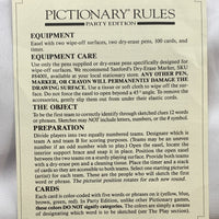 Pictionary Party Game - 1989 - Great Condition
